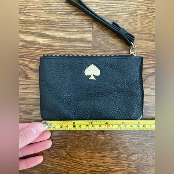 Kate Spade Black Textured Wristlet - Picture 4 of 5